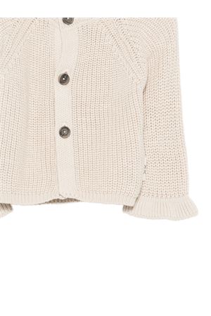 beige cotton cardigan DOUUOD KIDS | DY9000X0011870